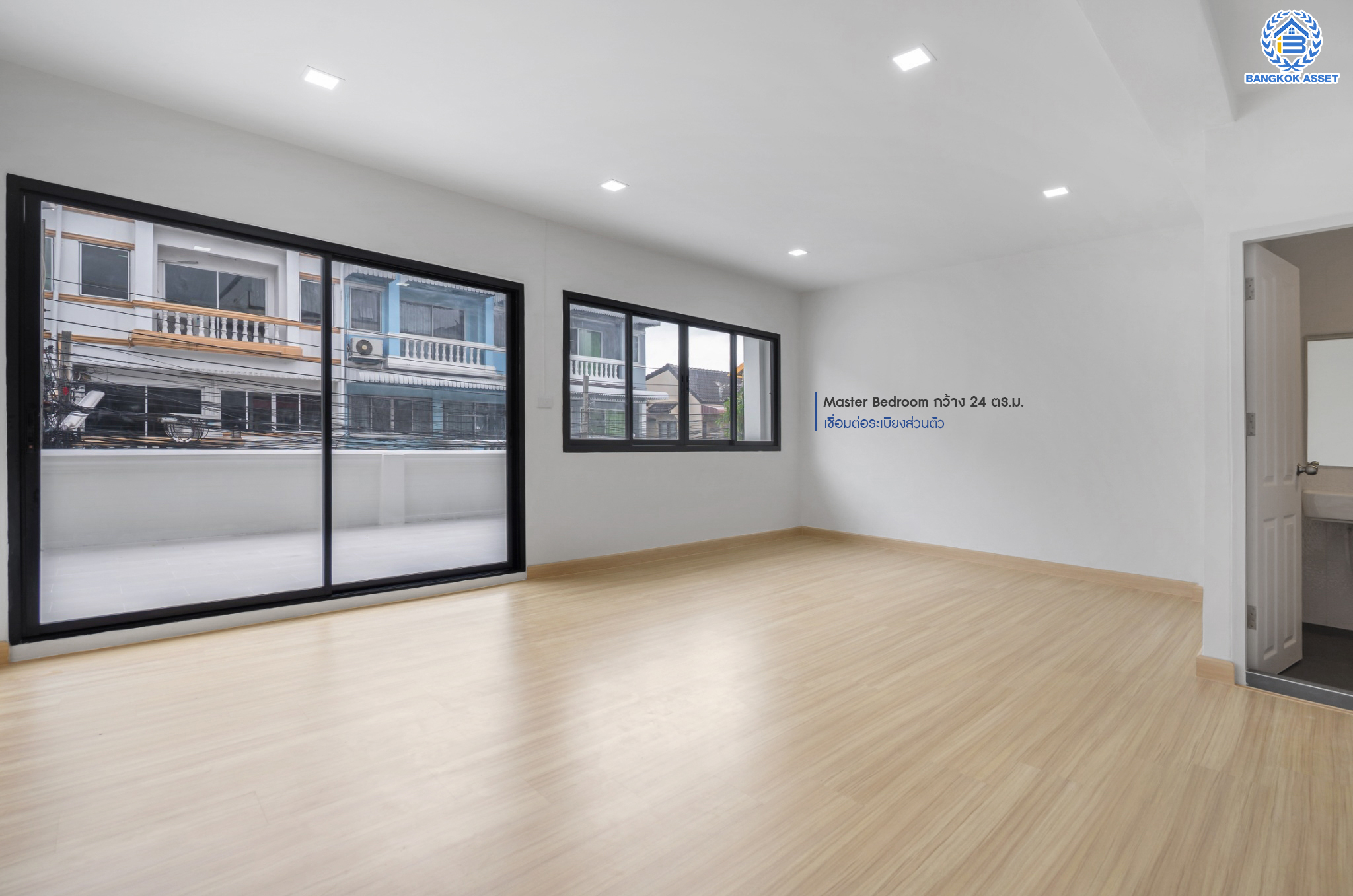 บ้านมือสองตกแต่งใหม่ ม.ยิ่งโอฬาร ดอนเมือง ทาวน์โฮม 3 ชั้น หลังใหญ่ เนื้อที่ 32.2 ตร.ว. ฟังก์ชัน 4 ห้องนอน 5 ห้องน้ำ จอดรถได้ 1 คัน บนทำเลศักยภาพ หน้าโครงการติดถนนวิภาวดี ใกล้สนามบินดอนเมือง ฟิวเจอร์พาร์ครังสิต, ม.รังสิต จุดขึ้นทางด่วน และรถไฟฟ้าสายสีแดง "สถานีดอนเมือง"